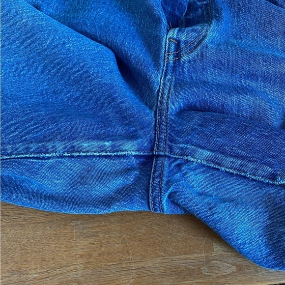 Levi’s Women Wedgie Cropped High Waisted Jeans Blue Denim Size 30 - Picture 10 of 16